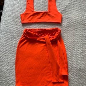 Fashion Nova skirt set